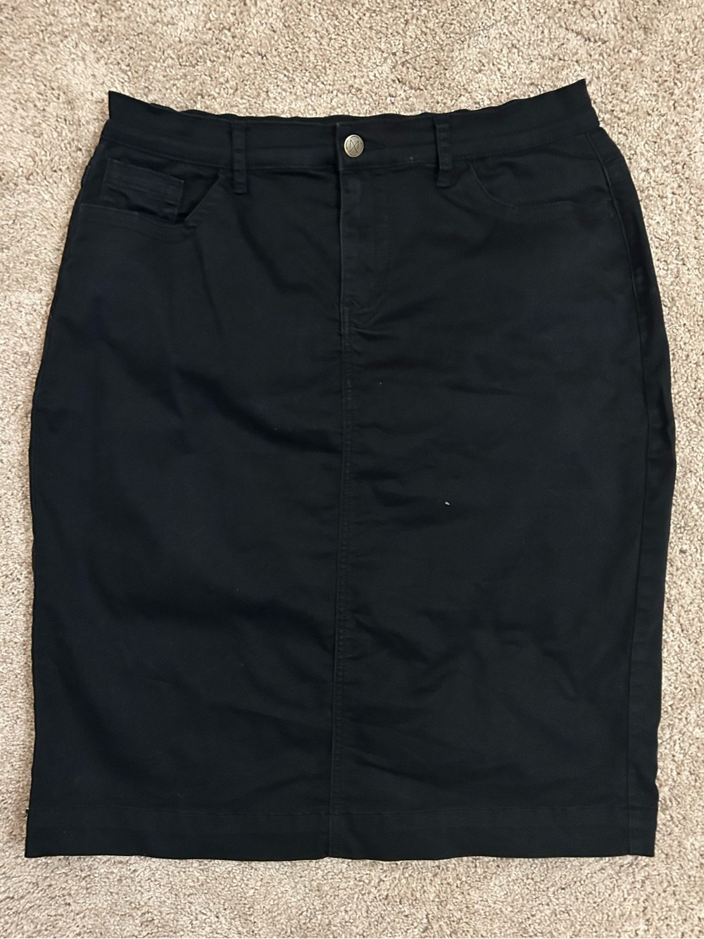 The Main Street Exchange Black “Leah” Women's Skirt